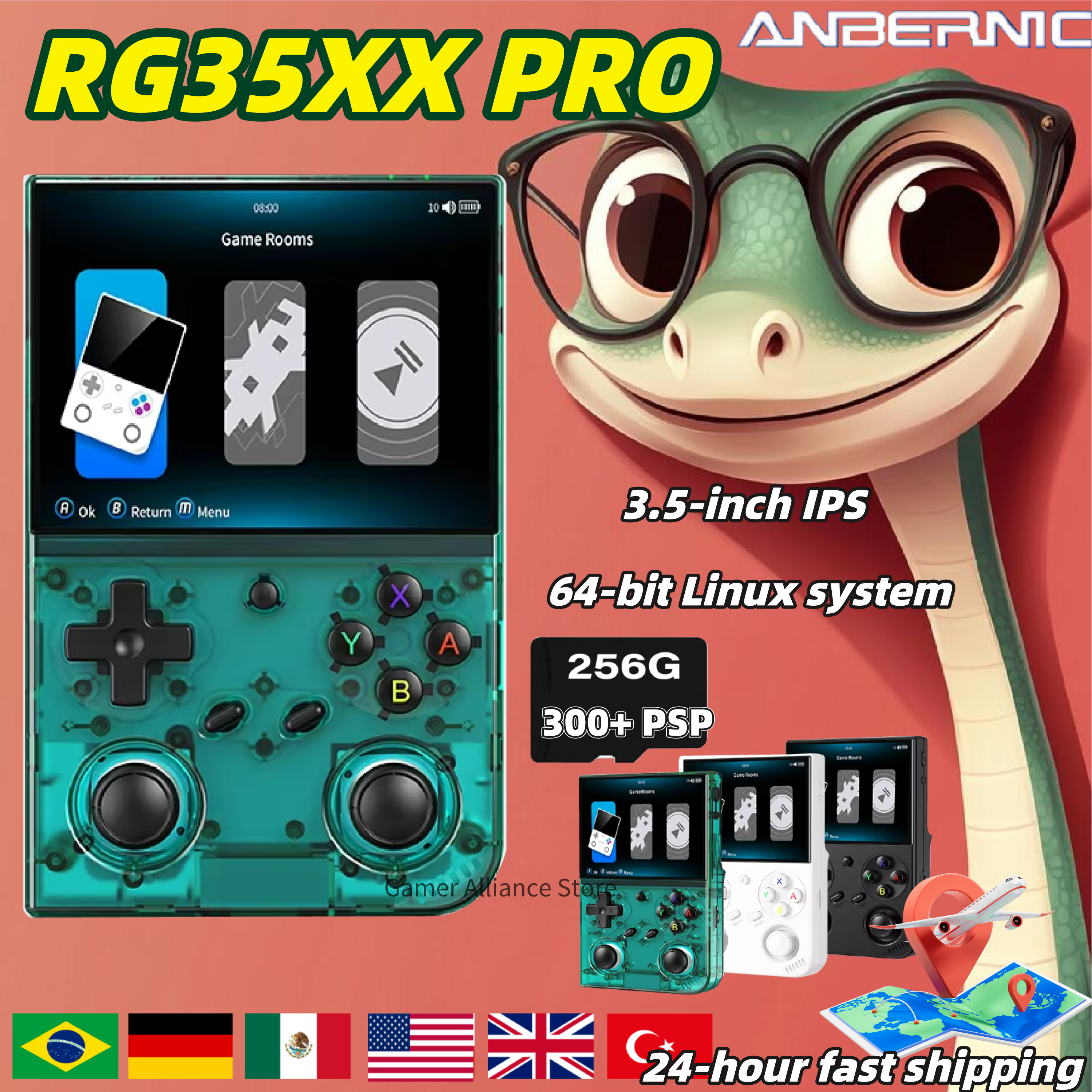 Retro Gaming App - Anbernic RG 35XXPro RG35XX Pro Retro