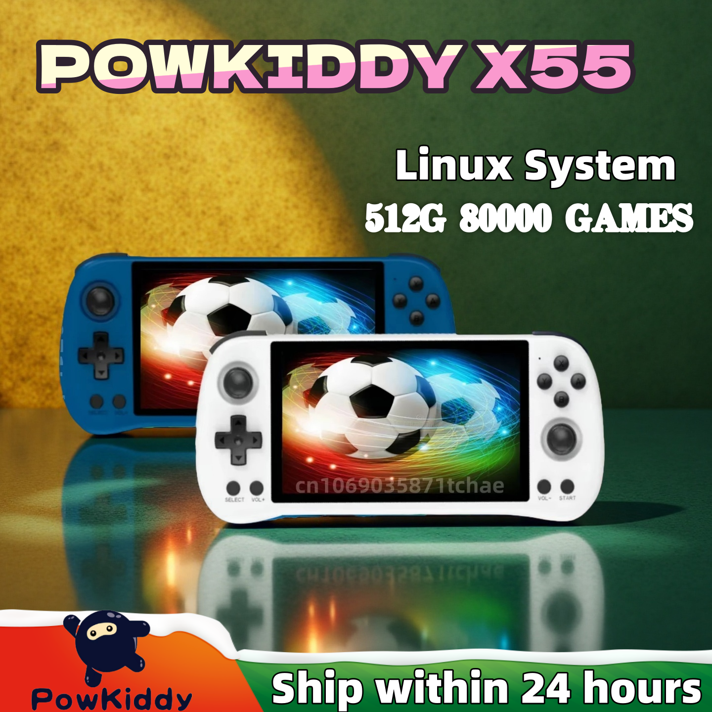 POWKIDDY X55 Handheld Game Con - Retro Gaming App reseña y precio