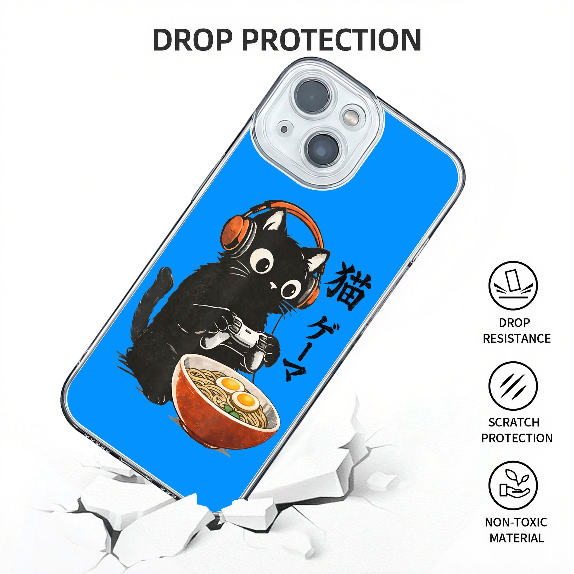 Kawaii Gaming Japanese Cat Gam - Retro Gaming Case reseña y precio