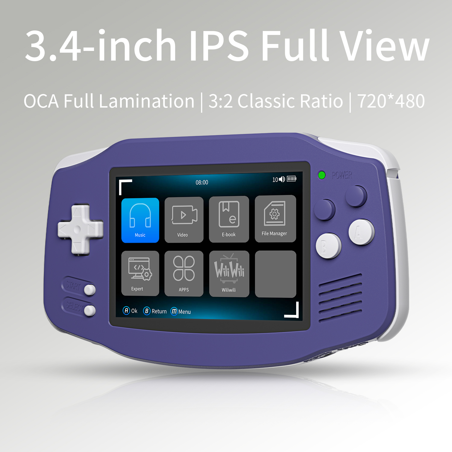 ANBERNIC RG34XX Retro Handheld - Retro Gaming App reseña y precio