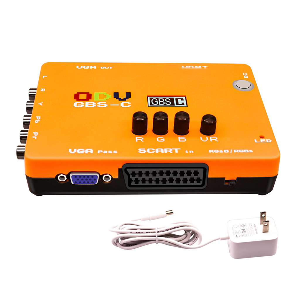 ODV-GBS-C Component/VGA/Scart  - Retro Gaming App reseña y precio