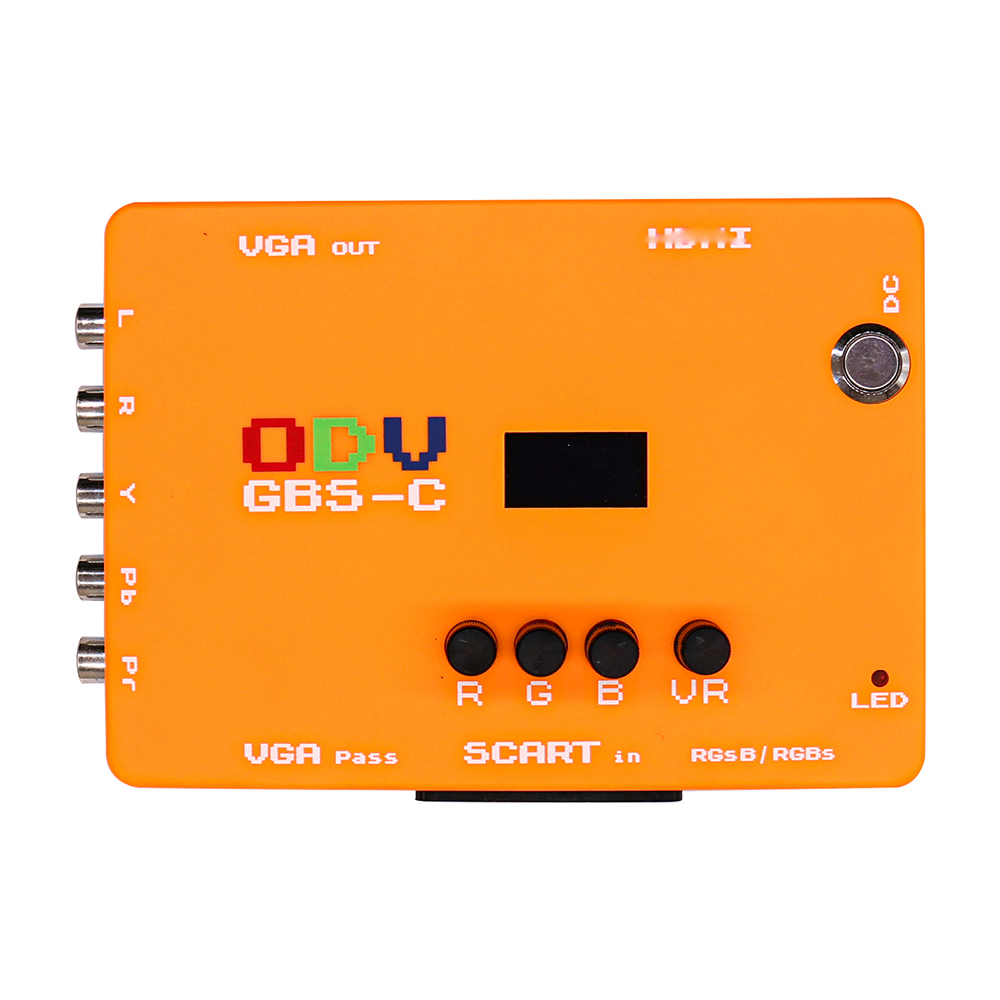 ODV-GBS-C Component/VGA/Scart  - Retro Gaming App reseña y precio