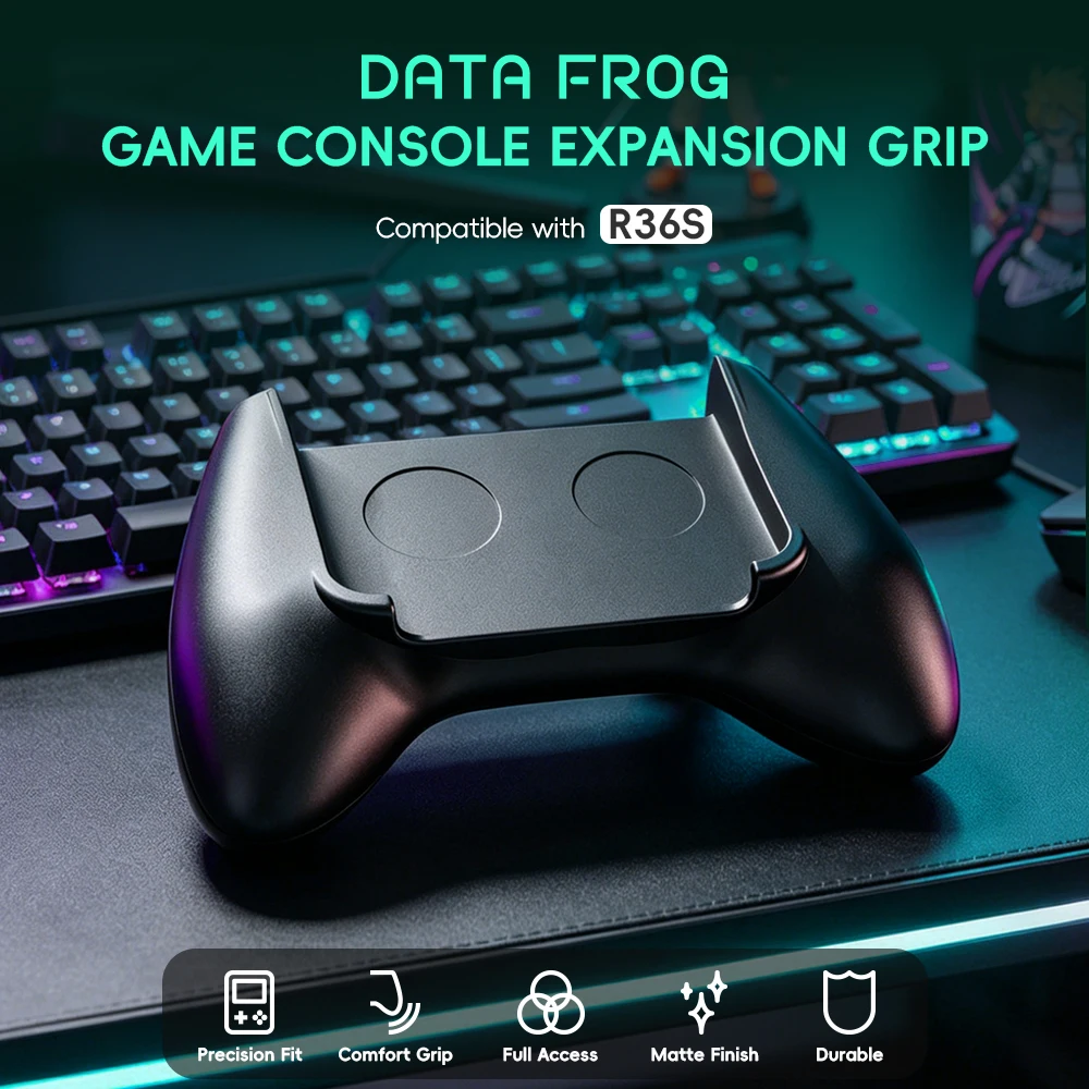 Data Frog R36S Game Grip Ergon - Retro Gaming Console reseña y precio