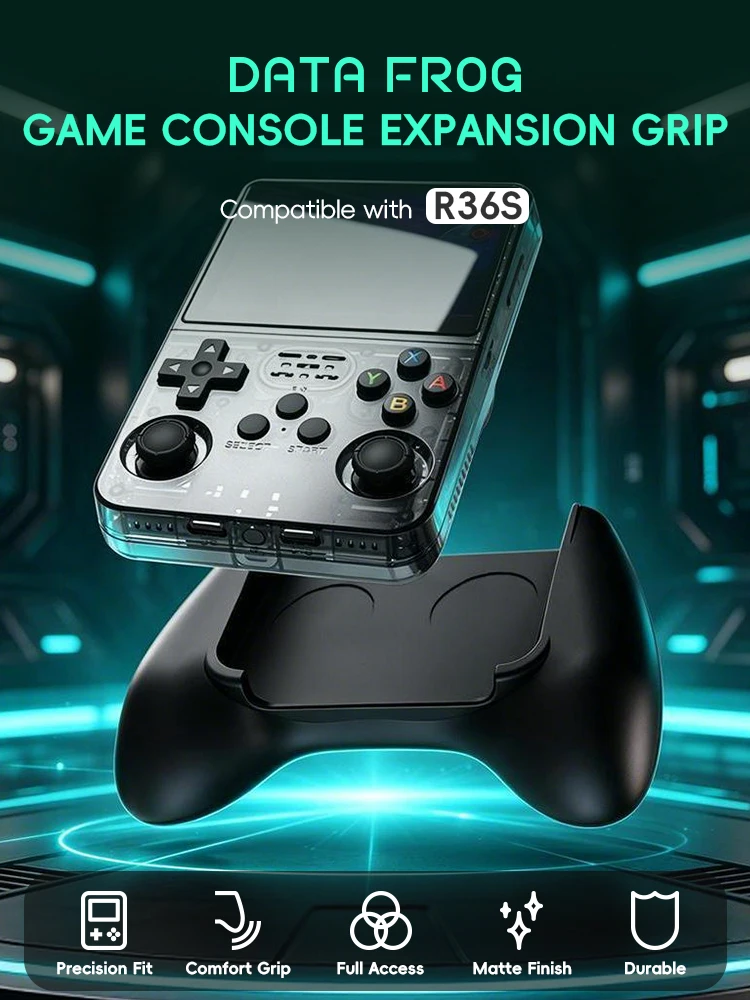 Data Frog R36S Game Grip Ergon - Retro Gaming Console reseña y precio