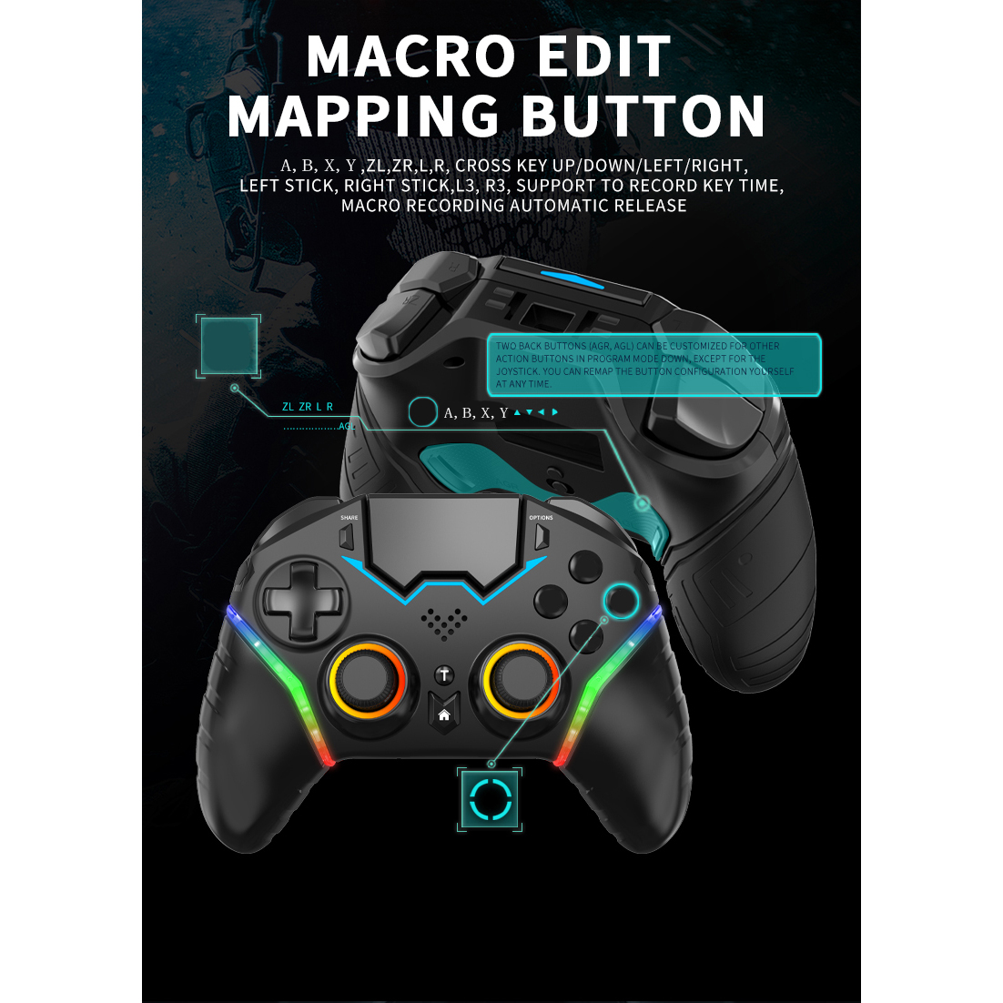 Wireless Controller For PS4 PS - Retro Gaming In Vr reseña y precio