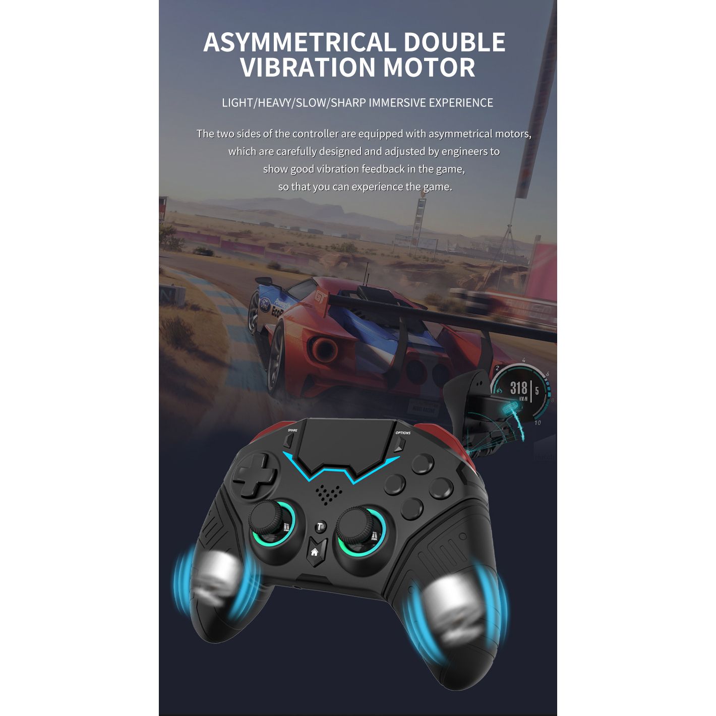 Wireless Controller For PS4 PS - Retro Gaming In Vr reseña y precio