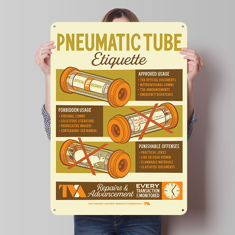 Pneumatic Tube Etiquette Tin P - Retro Gaming Youtube reseña y precio