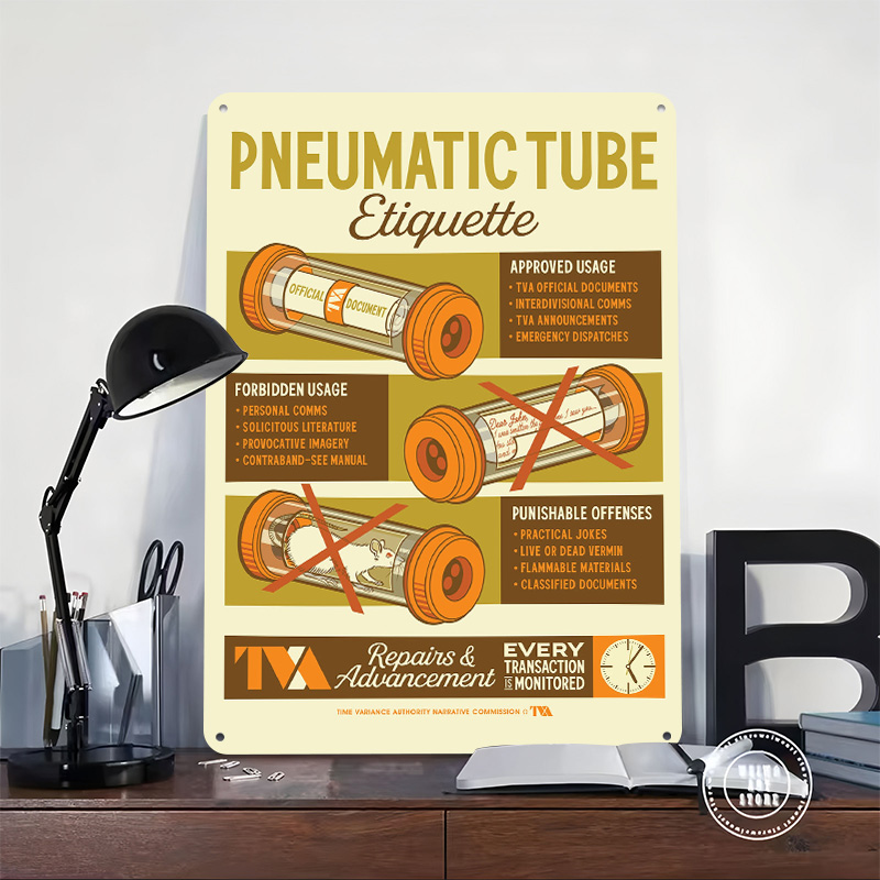 Pneumatic Tube Etiquette Tin P - Retro Gaming Youtube reseña y precio