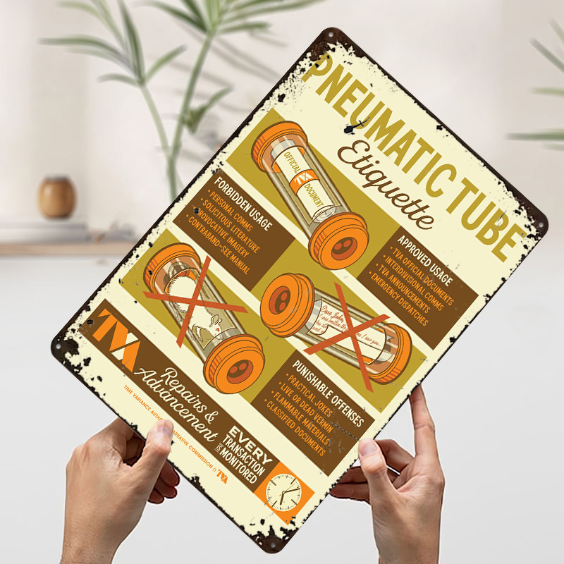 Pneumatic Tube Etiquette Tin P - Retro Gaming Youtube reseña y precio