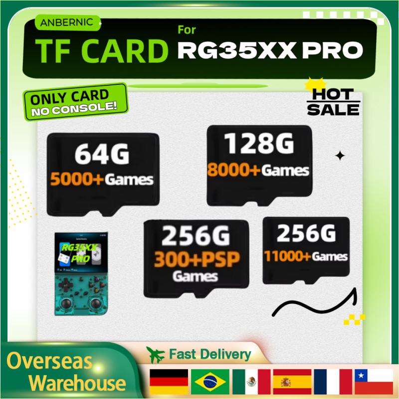 For ANBERNIC RG35XX PRO Memory - Retro Gaming Console reseña y precio