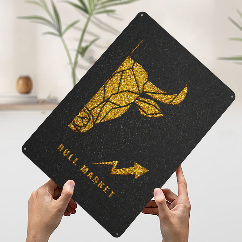 Golden Bull Market Printed Pos - Retro Gaming Market reseña y precio