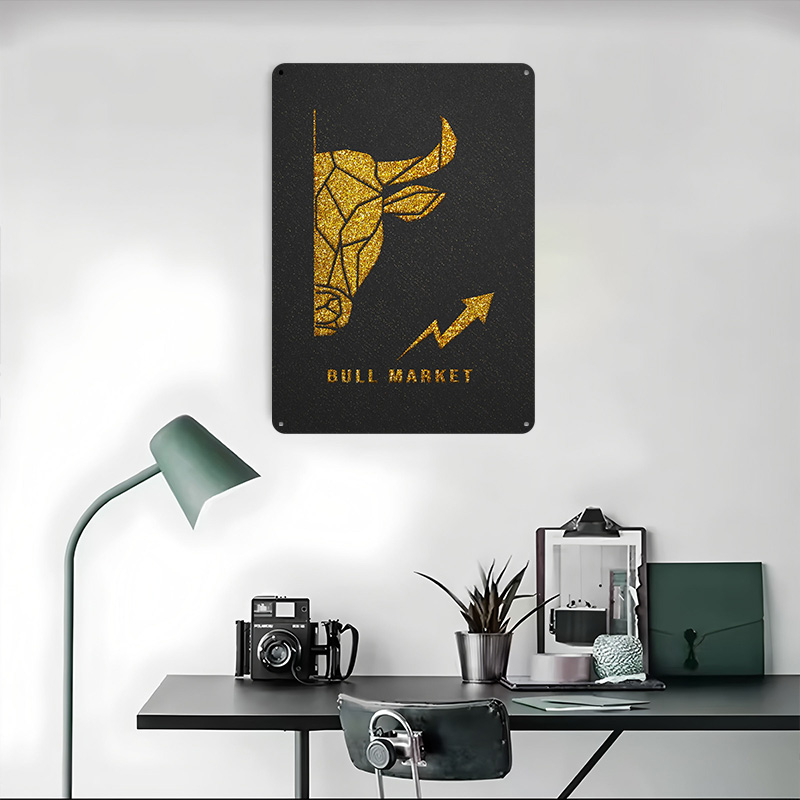 Golden Bull Market Printed Pos - Retro Gaming Market reseña y precio