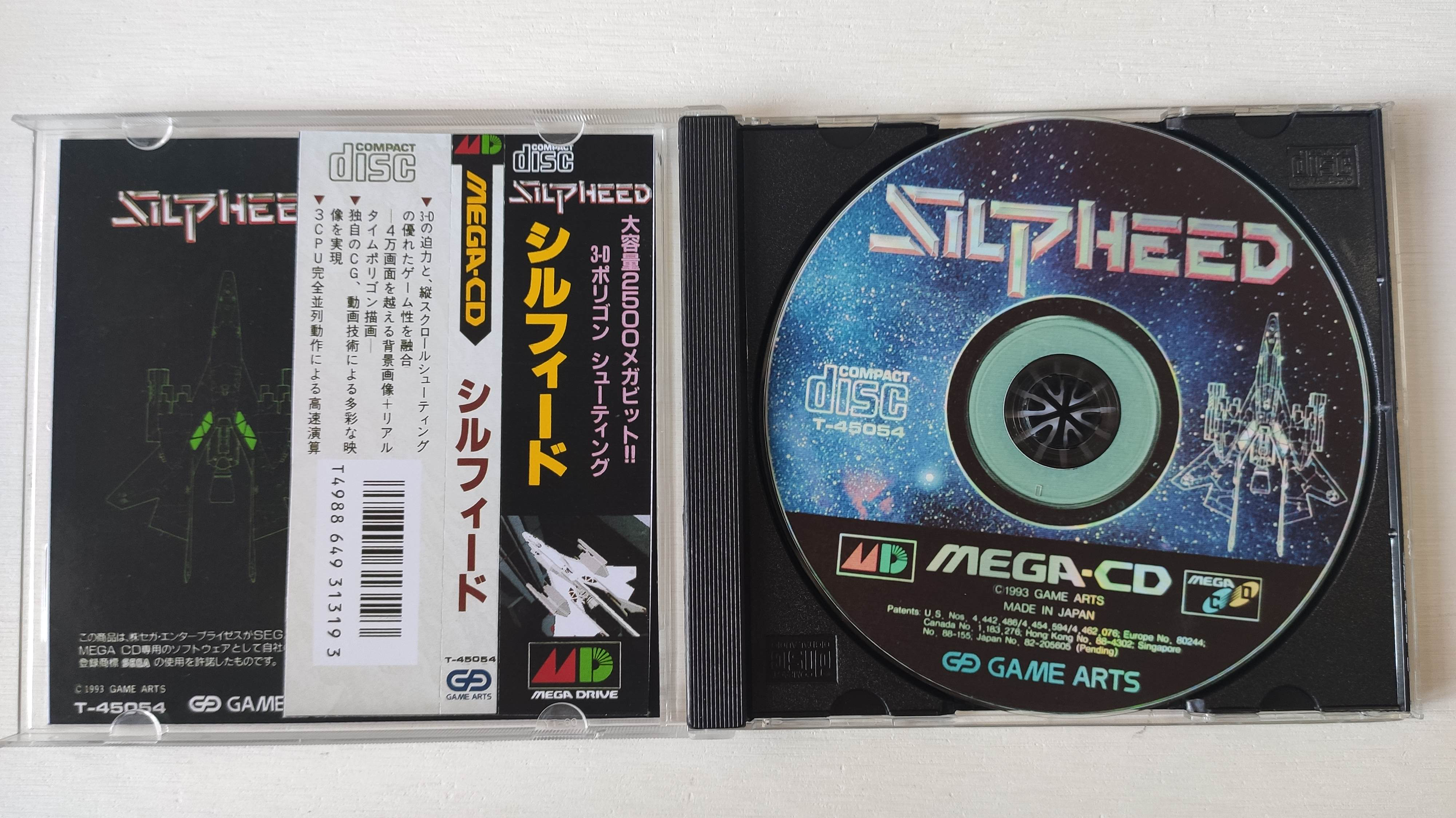 Mega CD Copy Disc Silpeed Game - Retro Gaming Console reseña y precio