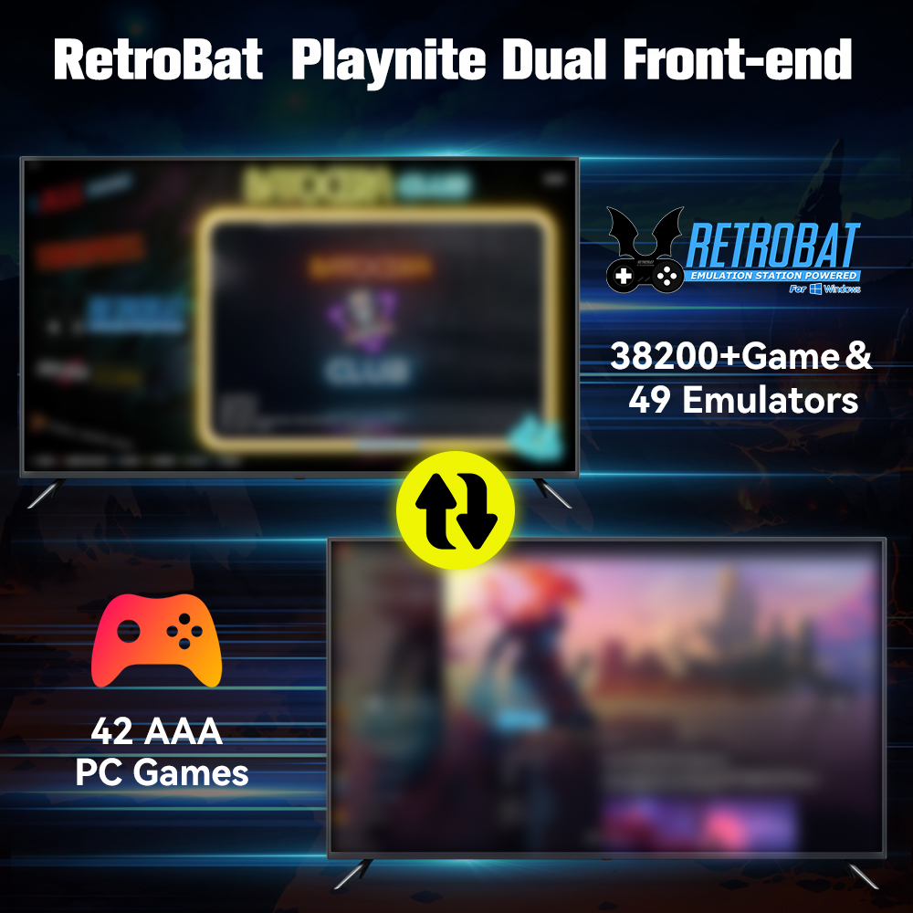 Retrobat＆Playnite System HDD R - Retro Gaming App reseña y precio