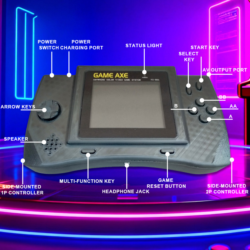 PFT Elite 4-Inch Handheld Arca - Retro Gaming Console reseña y precio