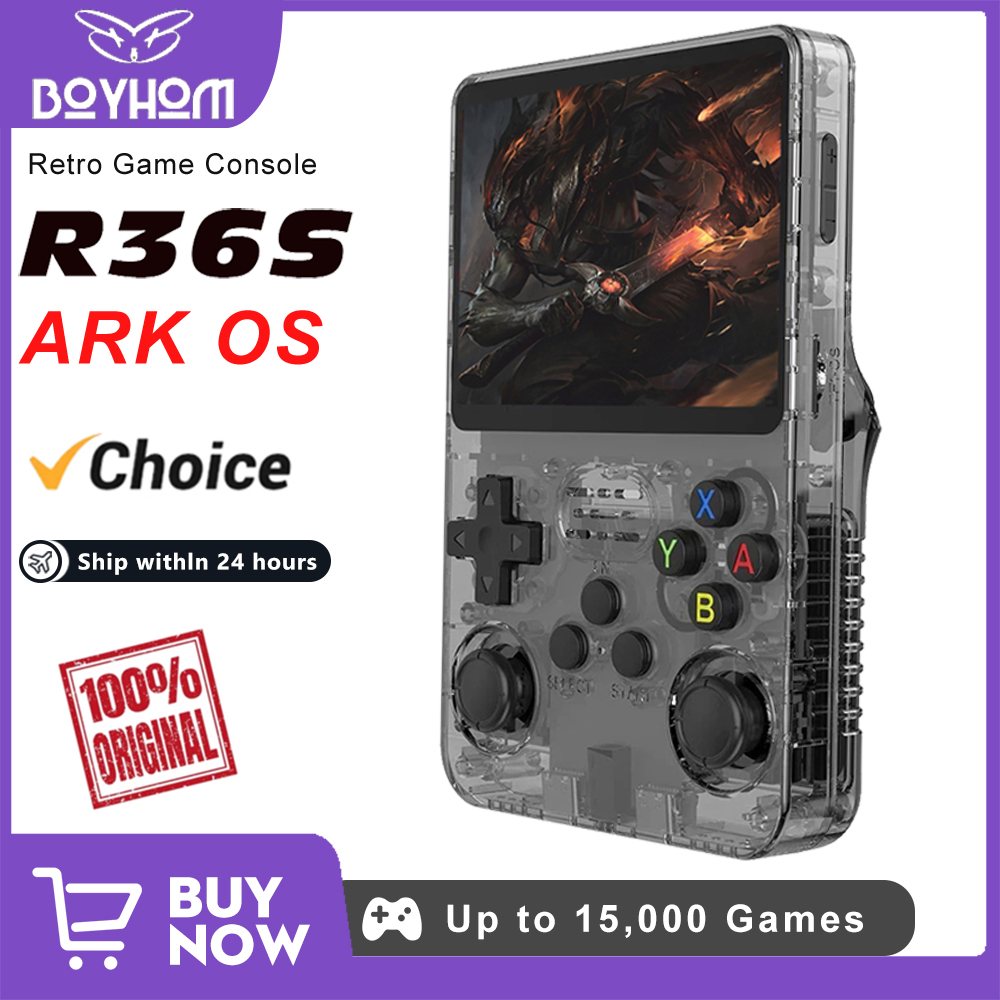 BOYHOM 256G 128G R36S Retro Ha - Retro Gaming On Linux reseña y precio