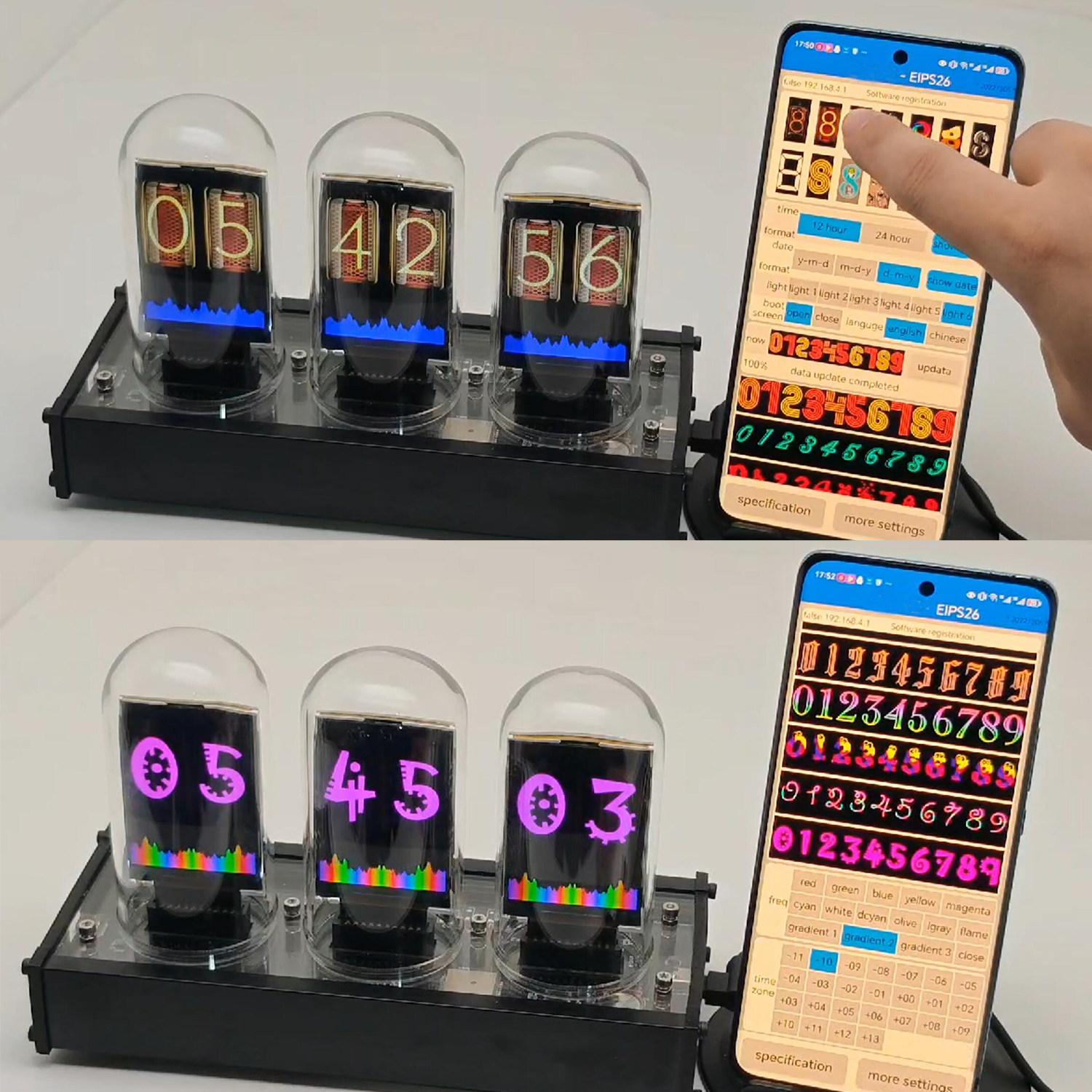 2.6-inch IPS Analog Nixie Tube - Retro Gaming Youtube reseña y precio