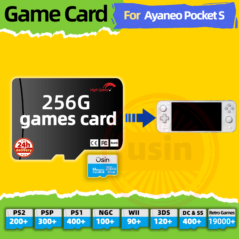 Game Card For Ayaneo Pocket S  - Retro Gaming Console reseña y precio
