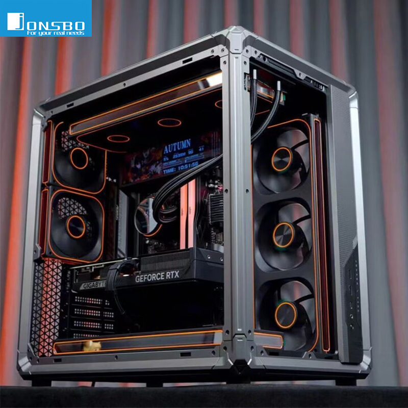 JONSBO X400 Sea View Room Desk - Retro Gaming Case reseña y precio