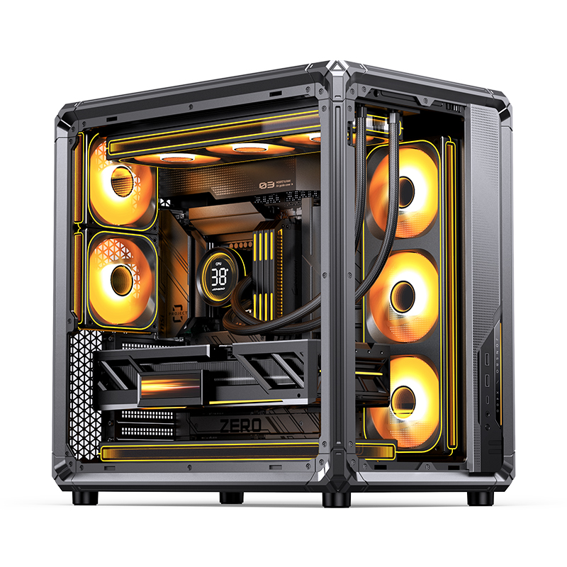 JONSBO X400 Sea View Room Desk - Retro Gaming Case reseña y precio