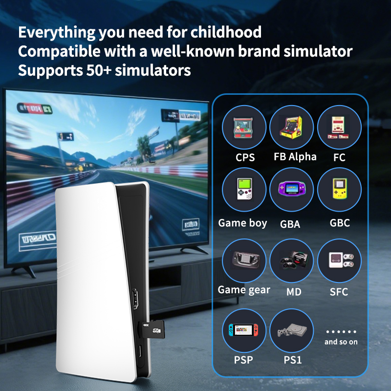 RS5 TV Game Console Dual Stick - Retro Gaming App reseña y precio