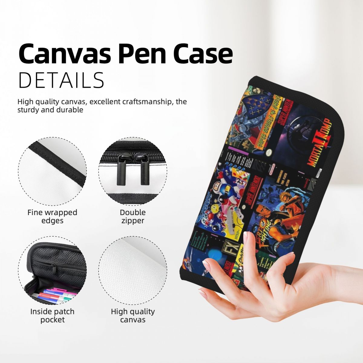 Retro Gaming Boxes Pencil Case - Retro Gaming Case reseña y precio